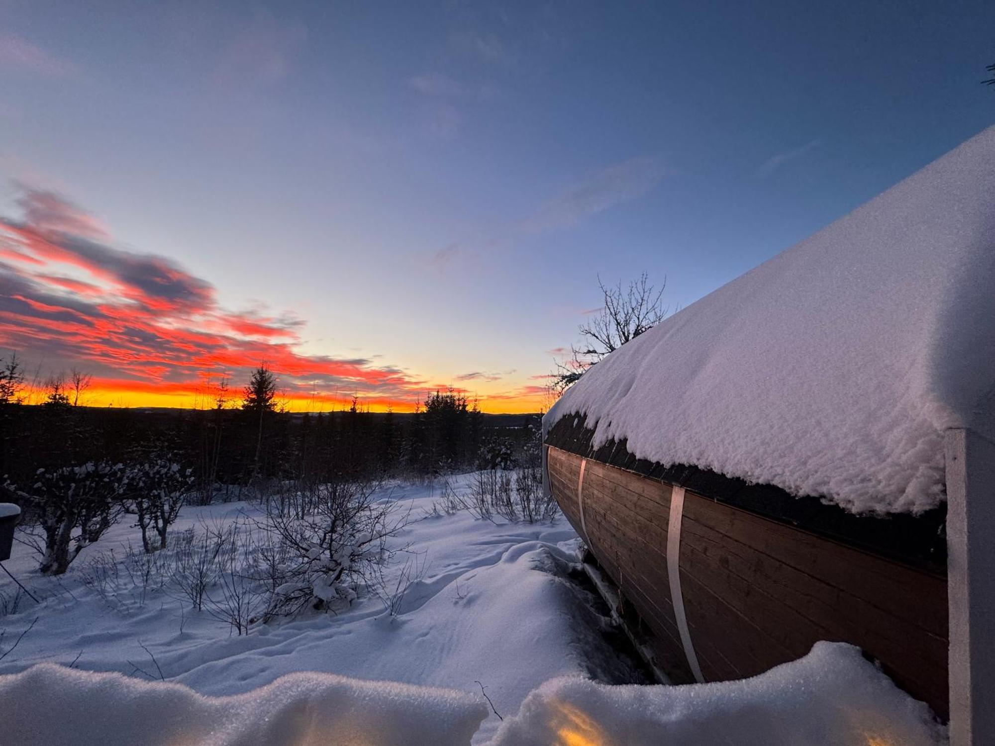 Cozy Forest Cabin With Amazing Mountain View Torsby Luaran gambar