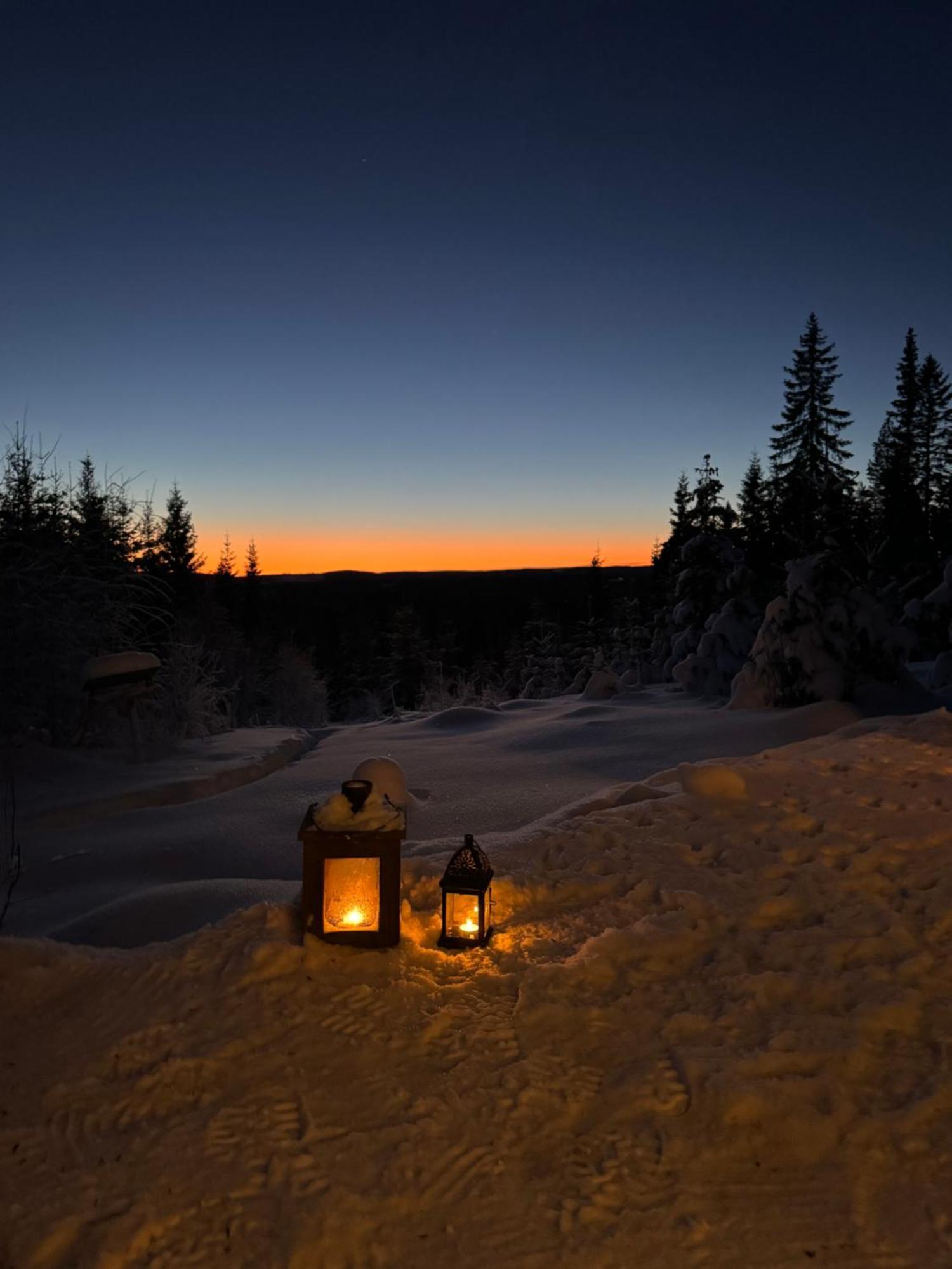 Cozy Forest Cabin With Amazing Mountain View Torsby Luaran gambar
